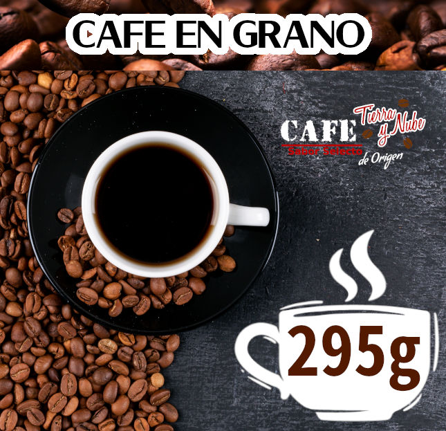 Bolsa chica de café en grano 295g